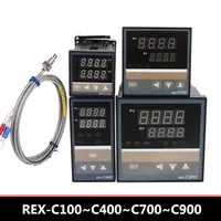 Contrôleur de température industriel numérique intelligent PID RKC 220V RELAIS REX-C100-C400-C700-C900 Thermostat Sortie relais SSR