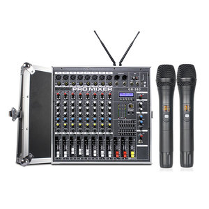 Console de mixage professionnelle alimentée MIC-GH980 8 canaux 600W*2, appareils audio adaptés à diverses scènes musicales, scène, DJ - Product Image 2