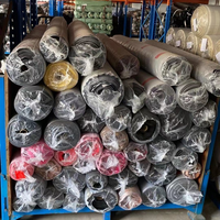 Usine chinoise PVC PU cuir rexine stock pour canapé, sac, siège de voiture, plancher de voiture... La plupart des couleurs noires