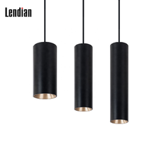 150mm 200mm 250mm Longueur Minimaliste Carrés et Ronde Plafond Corde Lampe CRI 95 Suspension pour Salon Salle À Manger