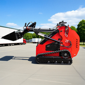 Лидер продаж, компактный гусеничный погрузчик с скользящим поворотом, Китай, Широкий рабочий диапазон, прочная конструкция с компонентами сердечника двигателя PLC - Product Image 4