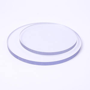 Özel kalınlık ve çap ile 1/4 "düz şeffaf akrilik PC <span class=keywords><strong>PVC</strong></span> PMMA <span class=keywords><strong>Disk</strong></span> daireler <span class=keywords><strong>Disk</strong></span> - Product Image 3