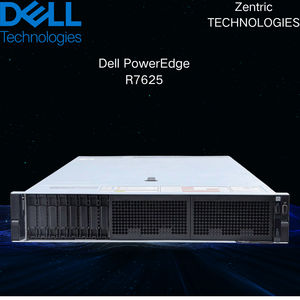 เซิร์ฟเวอร์ Dell PowerEdge R7625 2U แบบติดตั้งในตู้แร็ค พร้อมโปรเซสเซอร์ AMD EPYC 9004 หน่วยความจำ DDR5 สำหรับ AI HPC การจำลองเสมือน และศูนย์ข้อมูล - Product Image 2