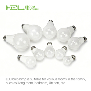 Ampoule LED SMD 9W à large plage de tension DC 12V-85V, A60 E27/B22, haute luminosité, lampe à économie d'énergie pour système d'éclairage solaire résidentiel - Product Image 1