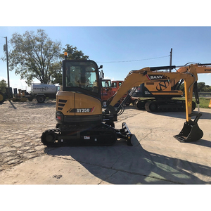 Miniexcavadora SY35U con Sistema Hidráulico de Detección de Carga para Reparación de Caminos y Aceras - Product Image 4