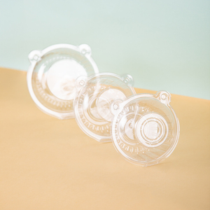 Disposable Transparent <strong>Plastic</strong> Pastry <strong>Box</strong> with Round <strong>Cat</strong> Head Recyclable Food Storage for Sushi Salad Donut Puff Buckle Closure - Product Image 5