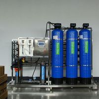 Machine de traitement d'eau potable 2 tonnes/h, équipement de traitement d'eau pure avec prix