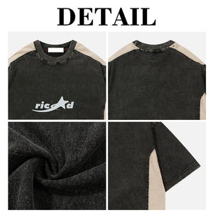 เสื้อยืดคอกลมคิงเซ็น คุณภาพสูง ผ้าฝ้าย 100% ซักกรด พิมพ์ลายโลโก้ด้วยเทคนิคพิมพ์ซิลค์สกรีน สไตล์สตรีทแวร์ - Product Image 6