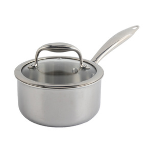<b>Stainless</b> <b>Steel</b> <b>Saucepan</b> with Lid, Triply Thick Bottom Sauce Pan - Product Image 6