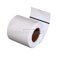 Billet de papier thermique direct de rouleau d'impression personnalisée pour le cinéma de vol