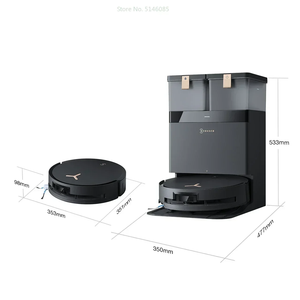 หุ่นยนต์ดูดฝุ่น Ecovacs Deebot X8 PRO PLUS AI พร้อมฟังก์ชั่นขัดพื้น ทำความสะอาดตัวเองได้ ระบบกวาดอัตโนมัติ พร้อมระบบเก็บฝุ่นอัตโนมัติ - Product Image 1