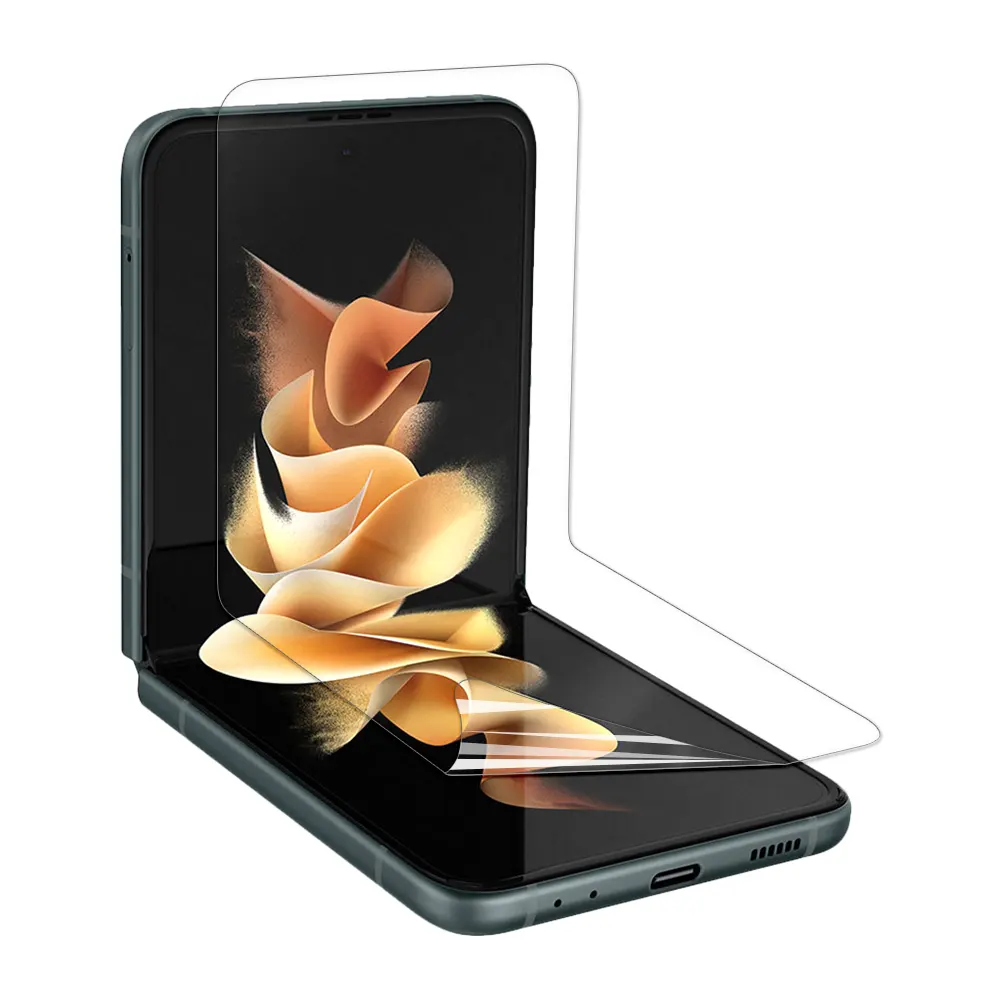 Pellicola salvaschermo per Samsung supporto per telefono pieghevole pellicola morbida flessibile antigraffio ripetuta per Samsung Galaxy Z Flip 4