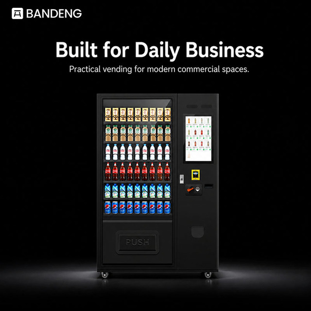 BANDENG 6610Pro 22T Elevator Delivery Vending Machine Designed for Retail Operator Procurement Using AC220V With 50Hz or 60Hz