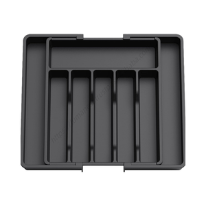 Organizador de cuchillería al por mayor para cocina, soporte ajustable para cubiertos, bandeja expandible para cuchillos y tenedores - Product Image 5