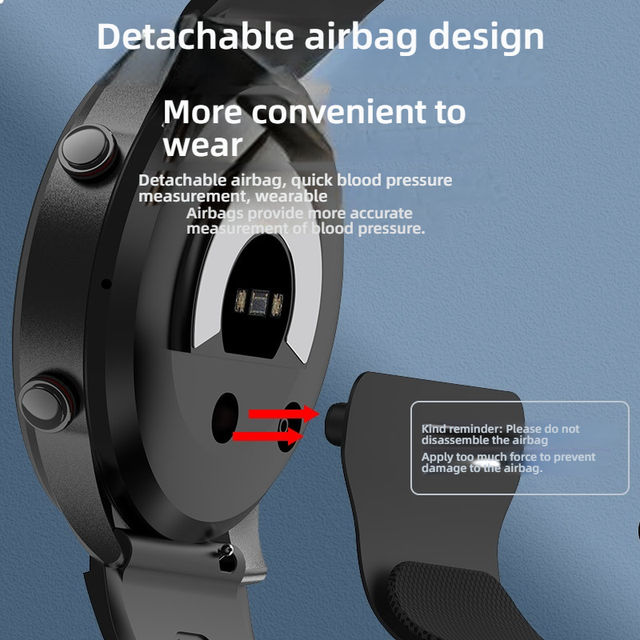 New AMOLED air Pump Blood Pressure ECG Electrocardiogram Bluetooth Call Body Temperature Blood Oxygen P700 Smart Watch