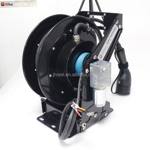 <span class=keywords><strong>Enrouleur</strong></span> de câble de chargeur de VE motorisé télécommandé rétractable 3-10m, type T2-T2 Type 1 J1772 pour station domestique et commerciale - Product Image 5