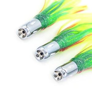 อัลฟา14เซนติเมตรตกปลาตอร์ปิโดเหยื่อความเร็วสูง Wahoo Trolling สายเคเบิล rigged Wahoo lures - Product Image 2