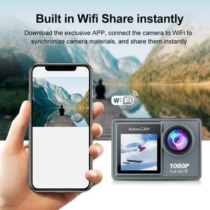 Giá Rẻ Không Thấm Nước 1080P Video Hành Động Máy Ảnh Máy Quay Phim Wifi DV Máy Ảnh 2.0 Inch Màn Hình + 1.3Inch Màn Hình Thể Thao Máy Ảnh Nhà Sản Xuất - Product Image 3