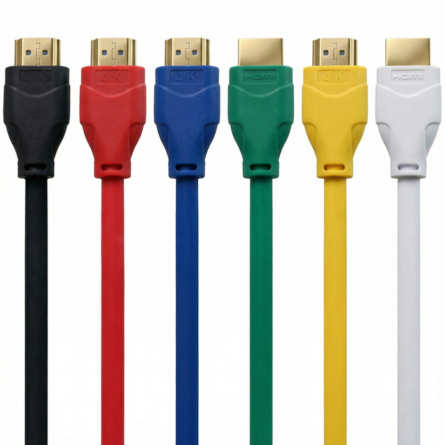 High Speed for 2.0 Gold Plated Plug 18Gbps 4K 60Hz HDR PVC Video Cable for HDTV Monitor Computer DVD Player
