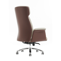 Chaises de bureau en cuir de luxe en gros Chaise de bureau de direction à haut dossier