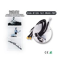 Réducteur de boîte de vitesses ZBDynamiX, actionneur robotique à entraînement harmonique avec moteur à engrenages BLDC 48V pour robot IA intelligent ou robot humanoïde