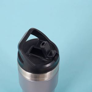 Hot Sale Double Layer <b>Cold</b> Insulation Ice <b>Cup</b> Outdoor Travel Portable Car Straw <b>Cup</b> 304 Stainless Steel Insulated <b>Cup</b> - Product Image 3