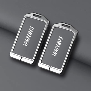 Étui de protection pour clé de voiture NFC en alliage de zinc et cuir, compatible avec BYD Tang DM Han EV Song PRO Qin PLUS DMI, accessoires pour porte-clés auto - Product Image 6