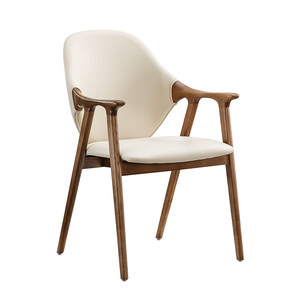 Italian Modern Solid Wood Cross Back <b>Dining</b> <b>Chair</b> for Kitchen Living Room Restaurant Furniture - Product Image 1