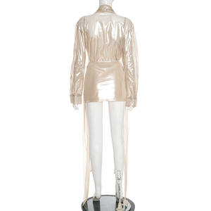 Женский комплект с юбкой и длинным рукавом - Product Image 3