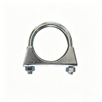 Collier de serrage en acier au carbone pour tuyau d'échappement, pièces de camion
