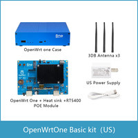 Placa de desarrollo de enrutador Banana Pi OpenWrt One MediaTek MT7981B de doble banda WiFi6 1GB DDR4 RAM 256 MiB NAND USB 2,0 M.2 SSD