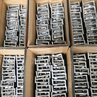 Support de montage solaire en aluminium AL6005-T5 en forme de L avec joint EPDM étanche pour système de fixation PV sur toit en tôle, boulon de fixation en L