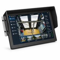 Layar Sentuh Definisi Tinggi 10,1 inci untuk Kendaraan, Fungsi Pengaturan Bus, Fungsi 4G, Fungsi GPS, Fungsi WIFI