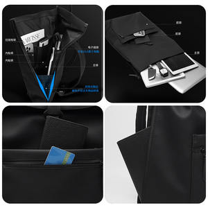 Mochila de Nailon Personalizada, Resistente al Agua, de Gran Capacidad, para Portátil, para Hombres, Estudiantes Universitarios, Viajes, Negocios, Computadora - Product Image 5