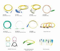 Al aire libre 2,0mm 1 metro SM Simplex 9/125 FTTH Cable óptico Patch Cord LC SC/PC SC/APC Conector SX Cable de conexión de fibra óptica