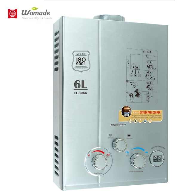 Source New tankless Instant Gas Water Heater Wall Mounted Gas Geysers  6L-12L SS panel factory price zero pressure start with display on  m.alibaba.com