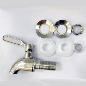 Grifo de un solo mango de acero inoxidable 304, grifo dispensador de bebidas pulido <span class=keywords><strong>para</strong></span> <span class=keywords><strong>agua</strong></span> de cocina y reemplazo de grifo de tarro de vidrio - Product Image 4