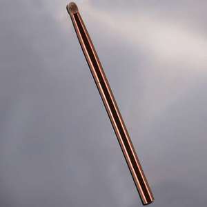 Pinceau de précision HG13 9 mm, poils synthétiques, manche en métal, pinceau estompeur pour fard à paupières - Product Image 4