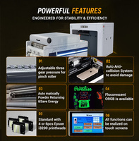 Impresora de Transferencia DTF de 90 cm de la Marca NEWIN, Placa Hoson Estable, Sistema de Tinta Blanca Multicolor, Equipo de Impresión por Transferencia de Calor para Prendas