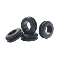 Passe-câbles en caoutchouc silicone Uniseal pour câbles courbes, protection haute température, sur mesure, certifié ISO9001