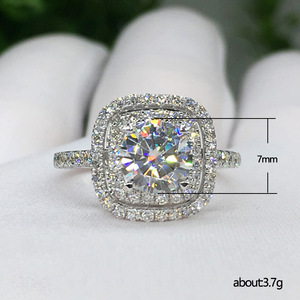 Pave <b>Crystal</b> <b>Ring</b> for Women Minimalist Elegant Fashion Daily Party Accessories - Product Image 6