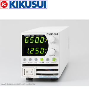 Alimentation électrique régulée CC Kikusui 0-20V 40A PAV20-40, alimentation de laboratoire à découpage - Product Image 2