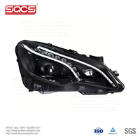 Faros Delanteros CQCS para Mercedes Benz Clase E W207 E200 E260 E300 2010-2017, Luces Traseras LED Láser, Ensamblaje de Piezas de Automóvil