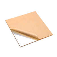 Vente en gros d'usine, panneau en acrylique blanc transparent personnalisé imprimé UV, découpe et impression