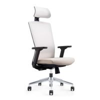 Remplacement d'accoudoirs pour chaise de bureau professionnelle, grande taille, en vinyle géométrique coloré moderne, avec base en inox