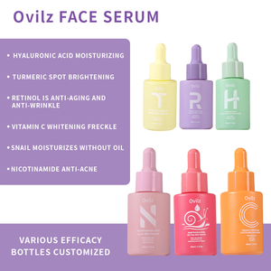 เซรั่มบำรุงผิวหน้าแบบมืออาชีพพร้อมเรตินไนอาซินาไมด์ OEM/ODM เซรั่มต่อต้านริ้วรอยสดใสสำหรับทุกสภาพผิว - Product Image 5