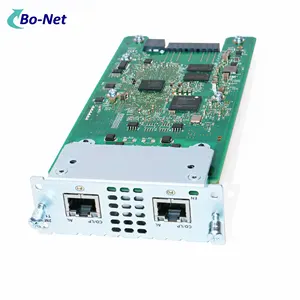 Gebruikt NIM-2MFT-T1/E1 2-poort Multi Relay Spraak Geïntegreerde Services Router Voor 4000 Serie
