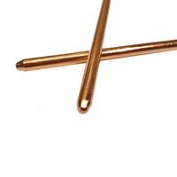 Tube de refroidissement en cuivre pur pour ordinateur portable refroidissement cahier caloduc bande de cuivre plat
