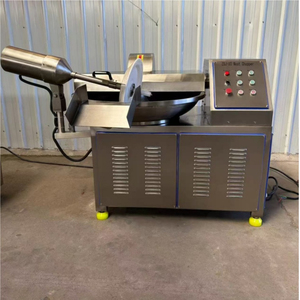 Vacuum Electric Meat Bowl <b>Cutter</b> <b>Multifunctional</b> Chicken Cutting Grinder Mixer Commercial <b>Vegetable</b> Chopper for Sausage Meatball - Product Image 1
