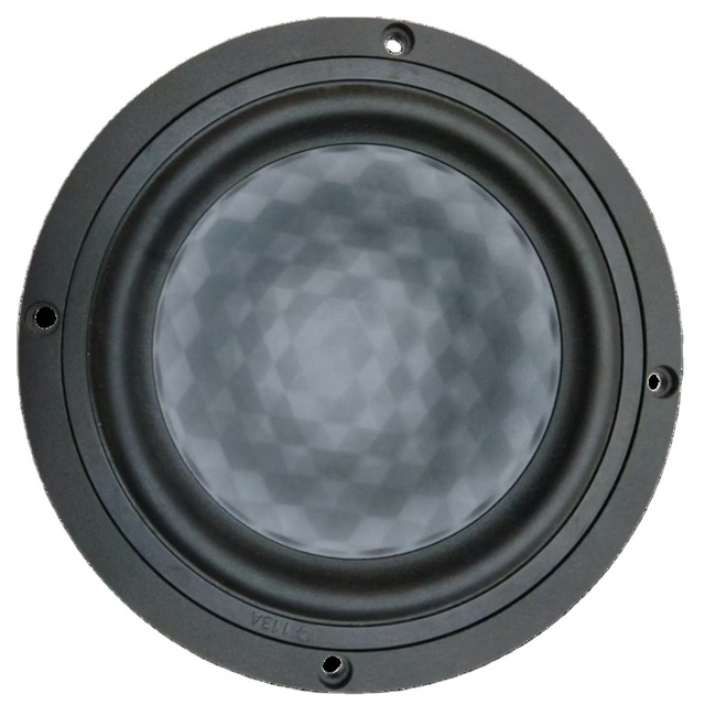 Professional 6.5-Inch Titanium Aluminum Titanium Woofer Speaker Unit High Performance Metal Diamond Style